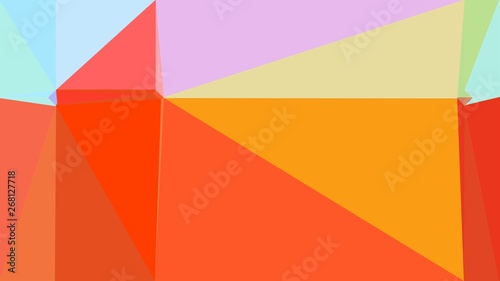 modern contemporary art with light gray, tomato and orange colors. simple geometric background for poster, cards, wallpaper or texture