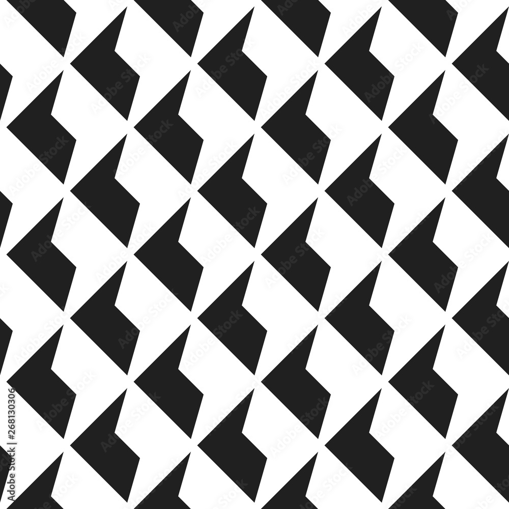 Seamless abstract geometric pattern.