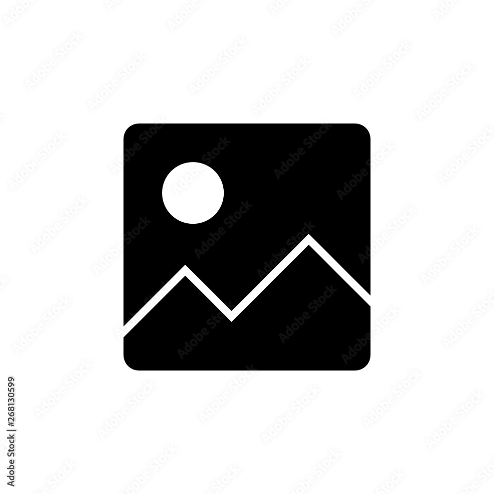 Image vector icon. This icon use for admin panels, website, interfaces, mobile apps Image vector icon. This icon use for admin panels, website, interfaces, mobile apps