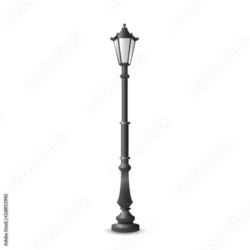 City street light, lights, lighting, lamp, lantern vcetor