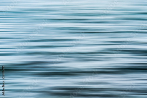 Long exposure of the sea