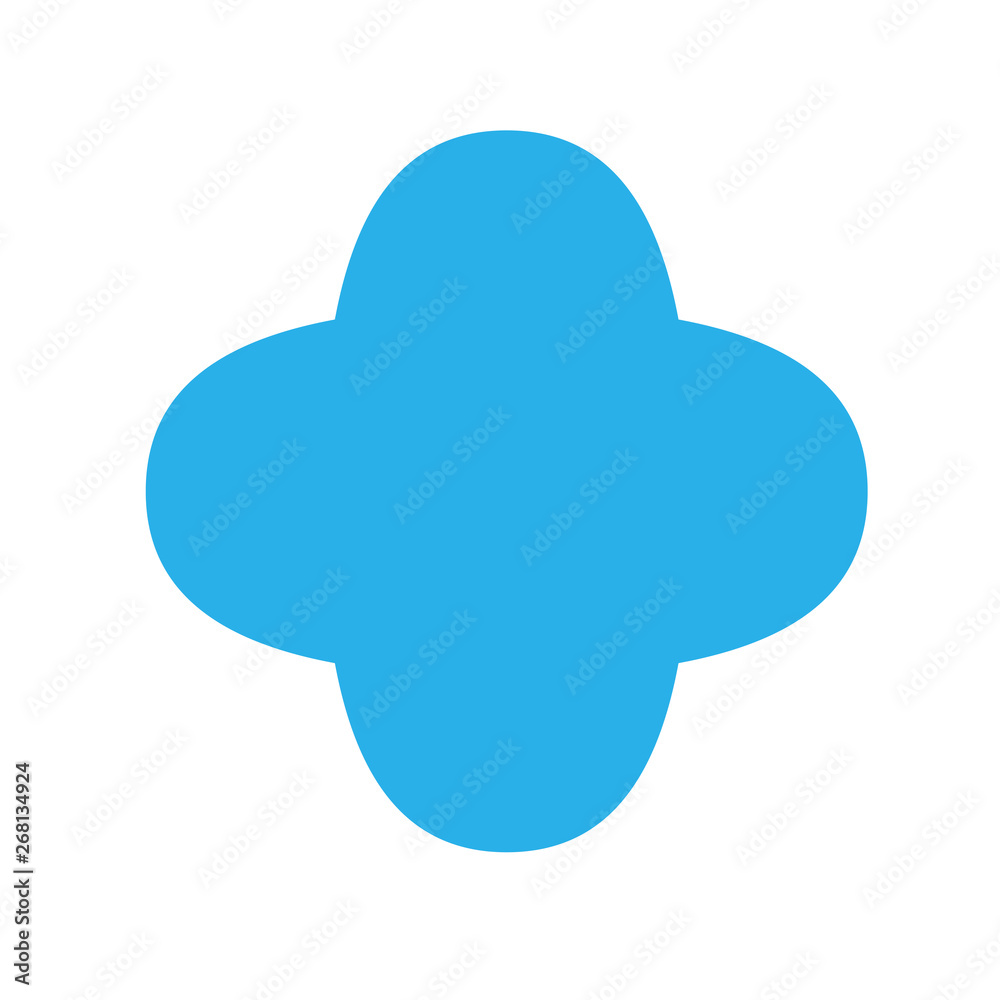 blue quatrefoil basic simple shapes isolated on white background, geometric quatrefoil icon, 2d shape symbol quatrefoil, clip art geometric quatrefoil shape for kids learning blue quatrefoil basic simple shapes isolated on white background, geometric quatrefoil icon, 2d shape symbol quatrefoil, clip art geometric quatrefoil shape for kids learning