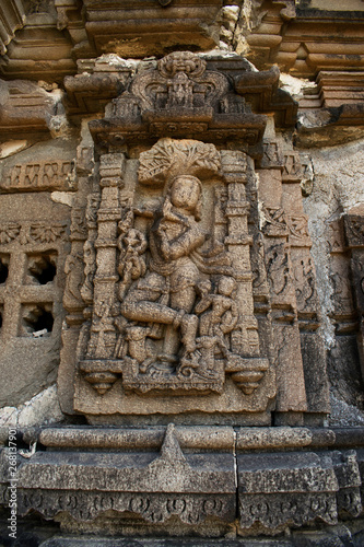 Sculptures, Anandeshwar temple, Lasur, Daryapur Taluka, Amravati District, Maharashtra, India