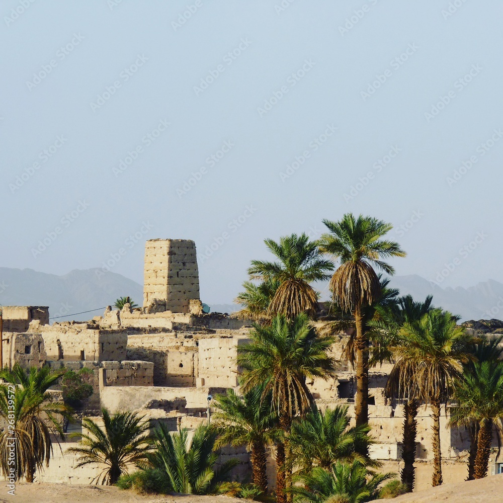 Village du désert marocain