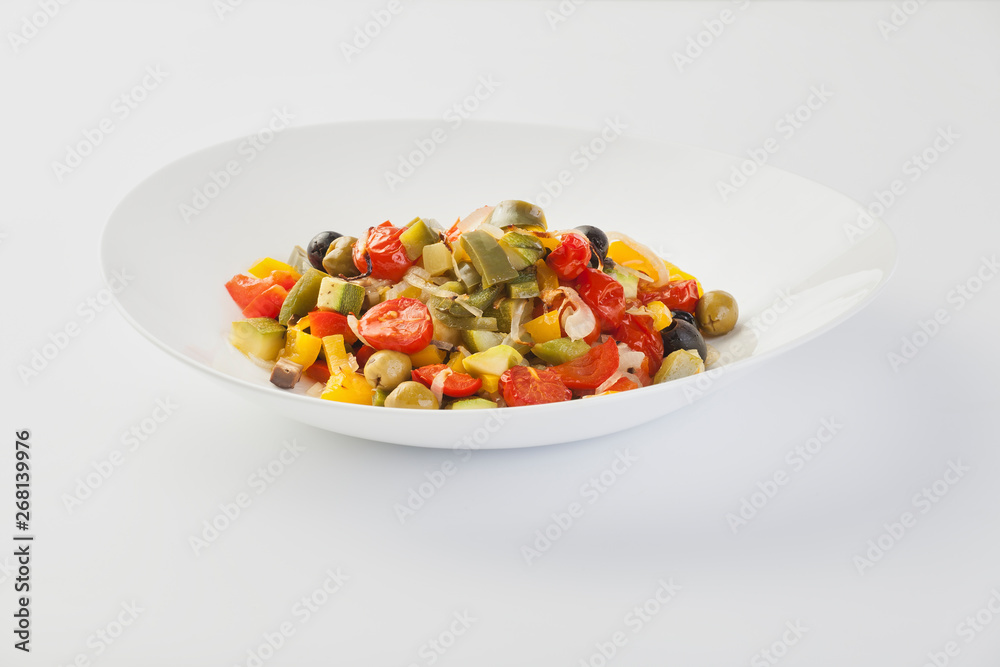 fresh salad in a bowl fresh salad in a bowl