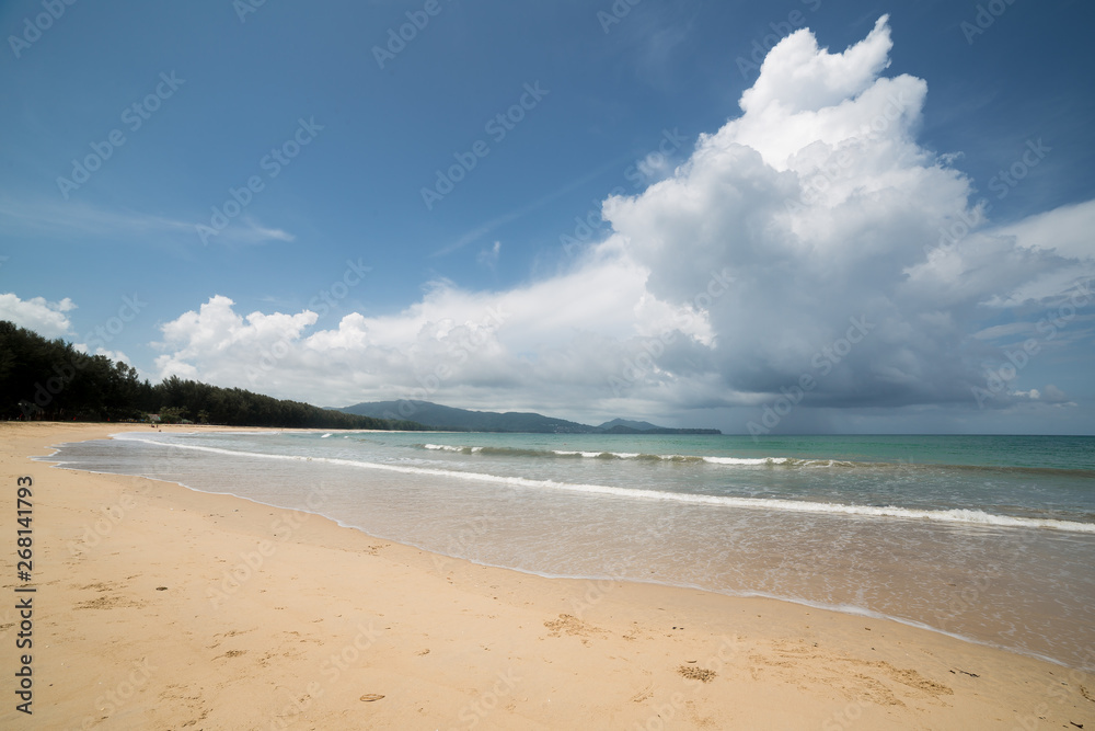 Beach scene on Thailand island Phuket Beach scene on Thailand island Phuket