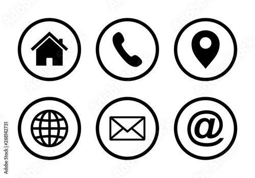Website icon set, Web icon Set, symbol vector