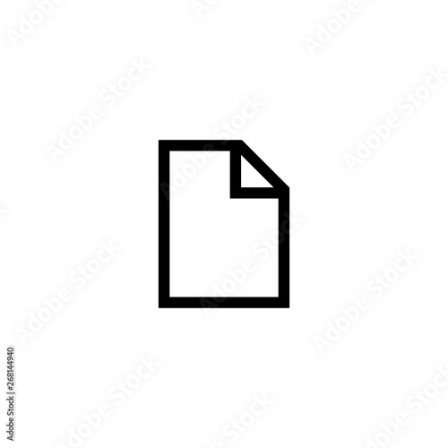 Free Download Document icon vector - GFXLoad