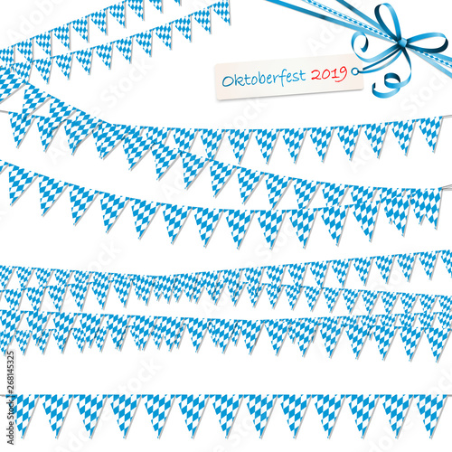 different Oktoberfest garlands 2019