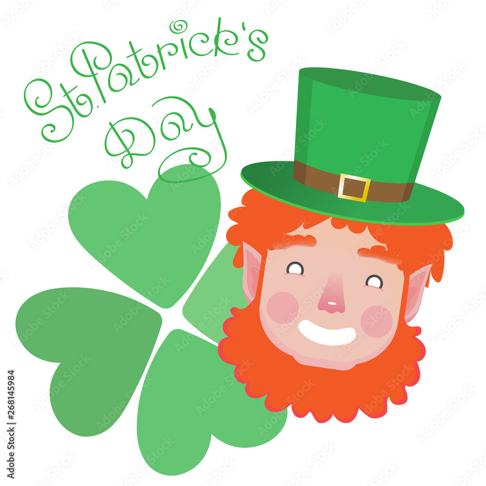 st patricks day hat with clover st patricks day hat with clover