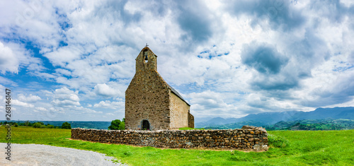 .Kapelle Notre-Dame-de-Roumé in den  Französischen Pyrenäen