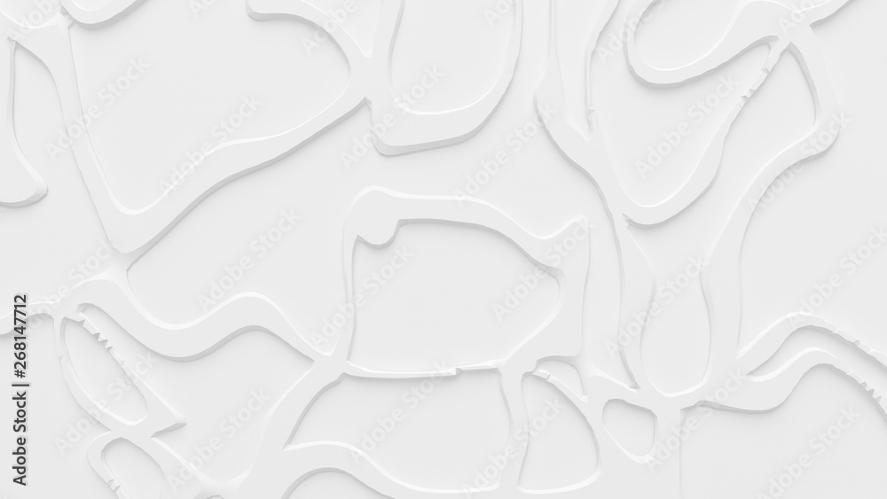 Beautiful white relief texture background. 3d illustration, 3d rendering. Beautiful white relief texture background. 3d illustration, 3d rendering.