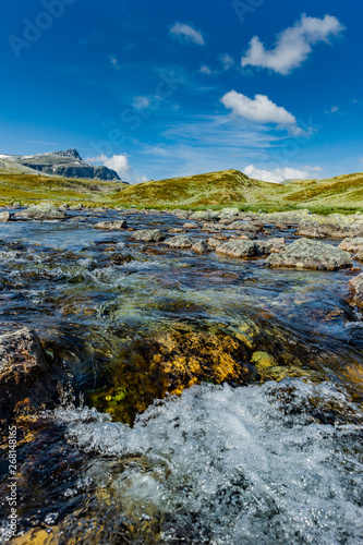 Bergbach in Norwegen