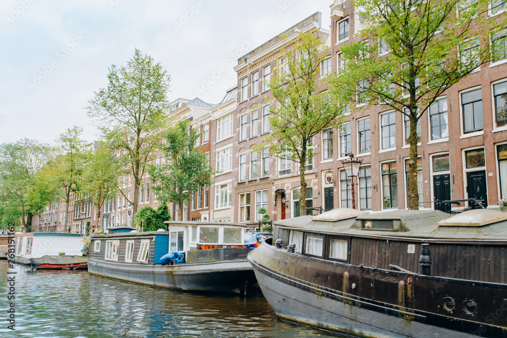 Floating house at Amsterdam