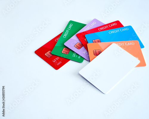 Credit cards of different banks