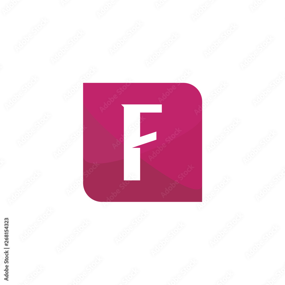Initial Letter Logo F Template Vector Design Initial Letter Logo F Template Vector Design
