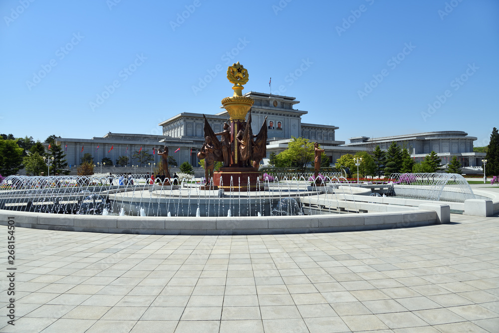 Mausoleum. Pyongyang, North Korea