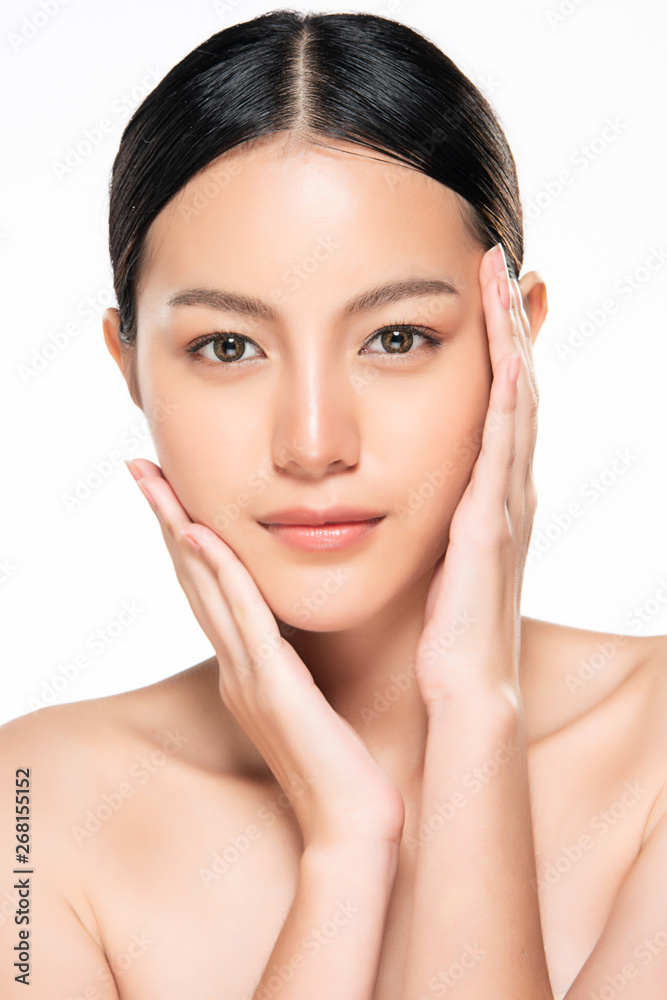 Beautiful Young asian Woman with Clean Fresh Skin Beautiful Young asian Woman with Clean Fresh Skin