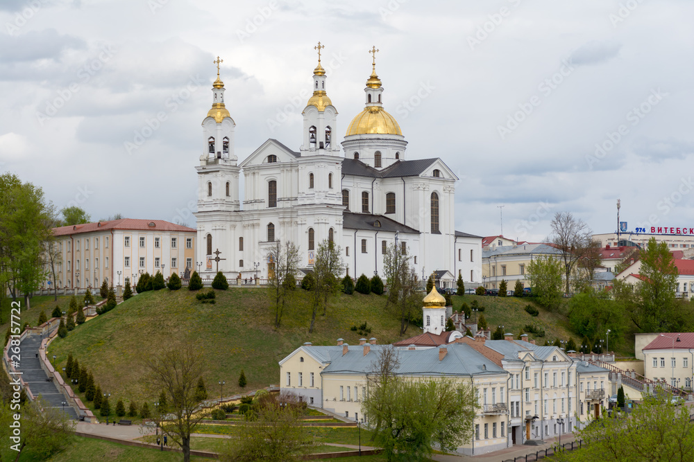 The building of the assumption Cathedral in Vitebsk