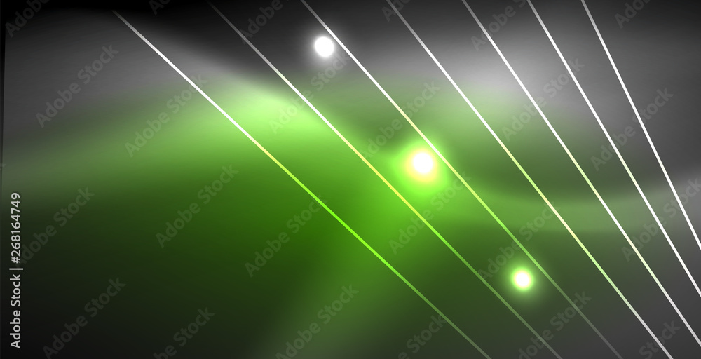 Neon glowing lines, magic energy space light concept, abstract background wallpaper design Neon glowing lines, magic energy space light concept, abstract background wallpaper design
