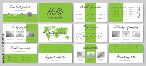 This template is the best as a business presentation, used in marketing and advertising, flyer and banner, the annual report
