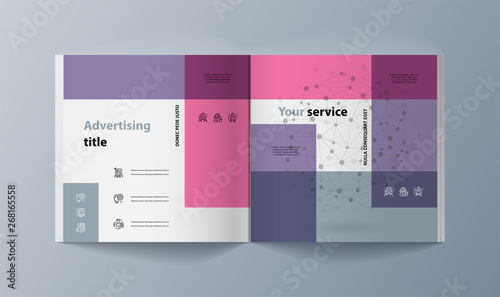 This template is the best as a business presentation, used in marketing and advertising, flyer and banner, the annual report
