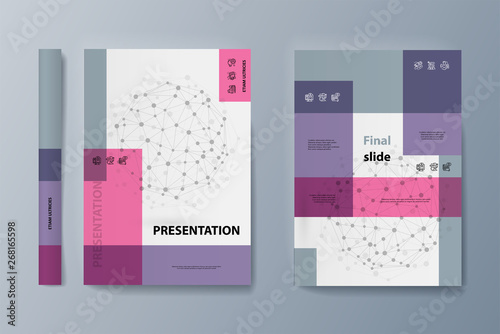 This template is the best as a business presentation, used in marketing and advertising, flyer and banner, the annual report