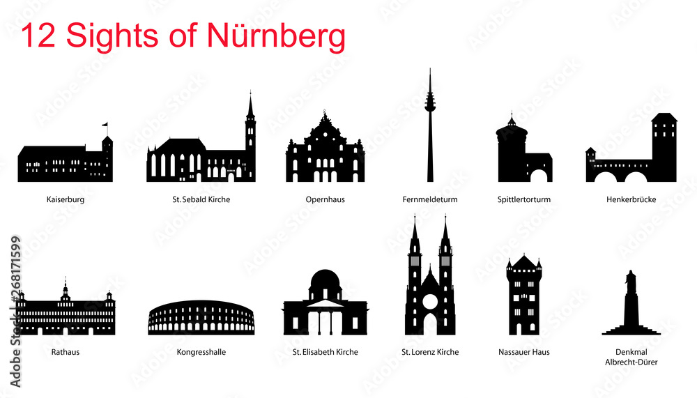 12 Sights of Nürnberg