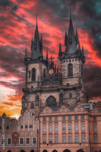  Prague under sunlight.