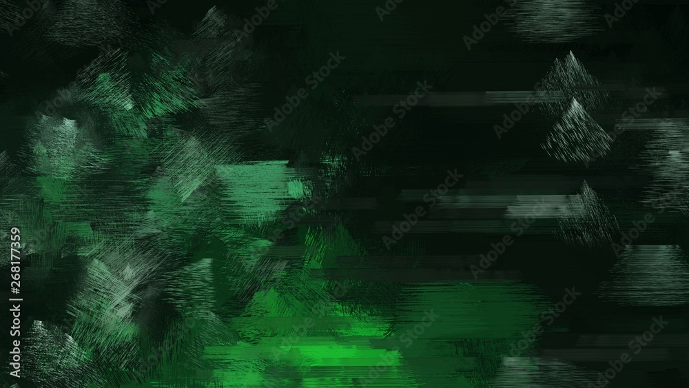 very dark green, sea green and dark slate gray color grunge paper background with copy space for your text or image