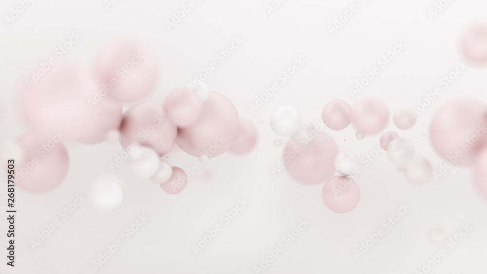 Bright white background with balloons. 3d illustration, 3d rendering. Bright white background with balloons. 3d illustration, 3d rendering.