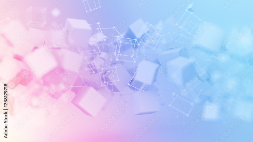 Blue purple background with balls. 3d illustration, 3d rendering. Blue purple background with balls. 3d illustration, 3d rendering.