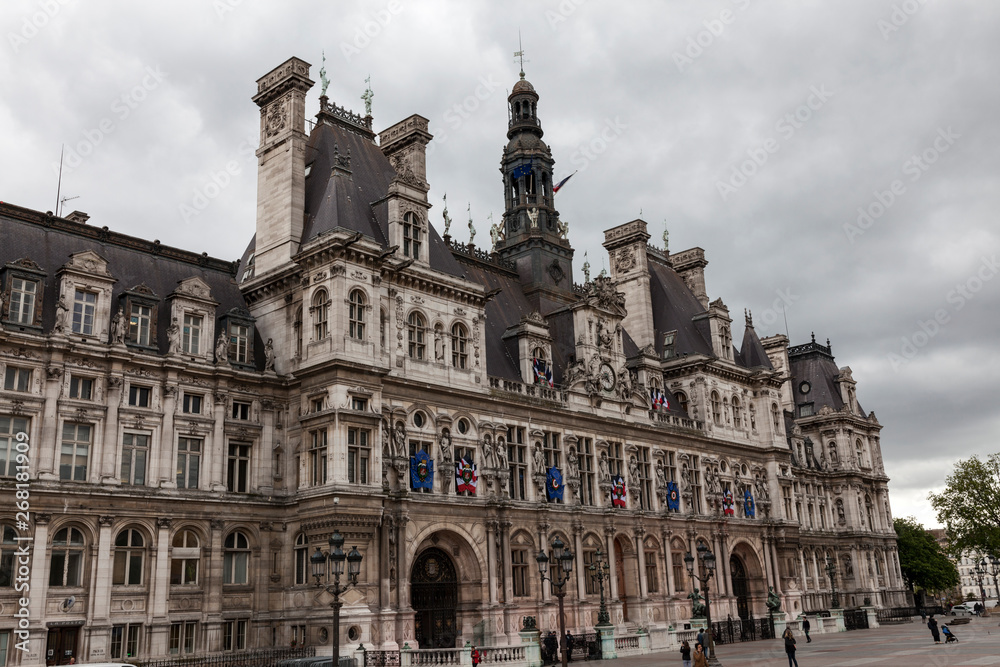 City hall of the XIX century. Paris