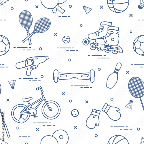 Equipment for sports activities for children.