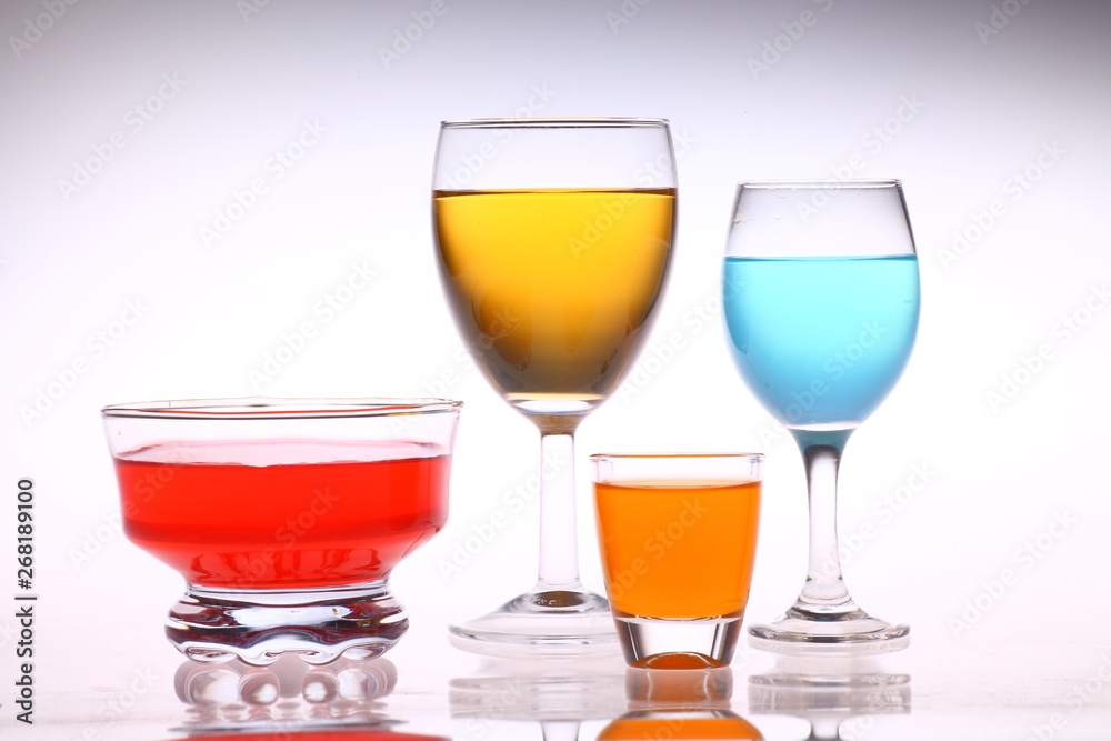 Colorful drinks Colorful drinks