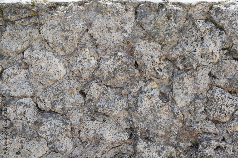 Naklejka premium stone wall background
