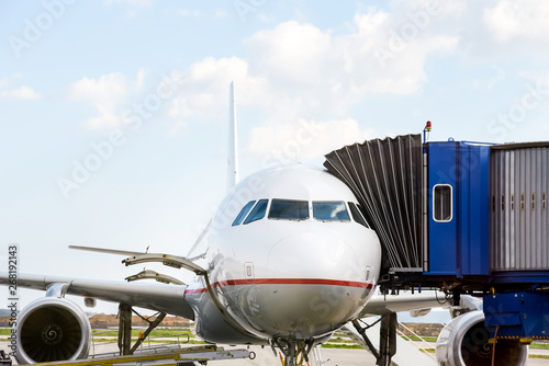 Aircraft parked