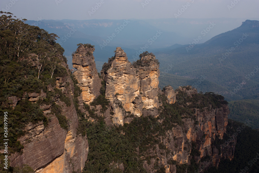Three Sisters rock in the Blue Mountains
