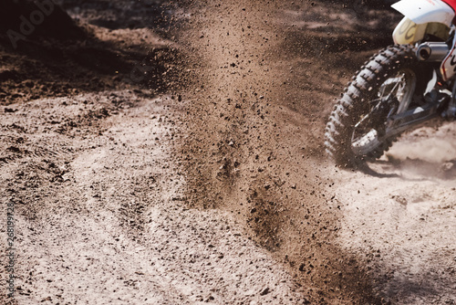 Motocross action photo