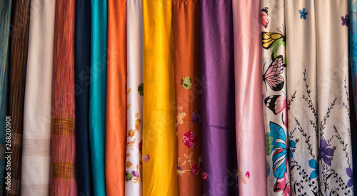 Textile for clothing in Myanmar