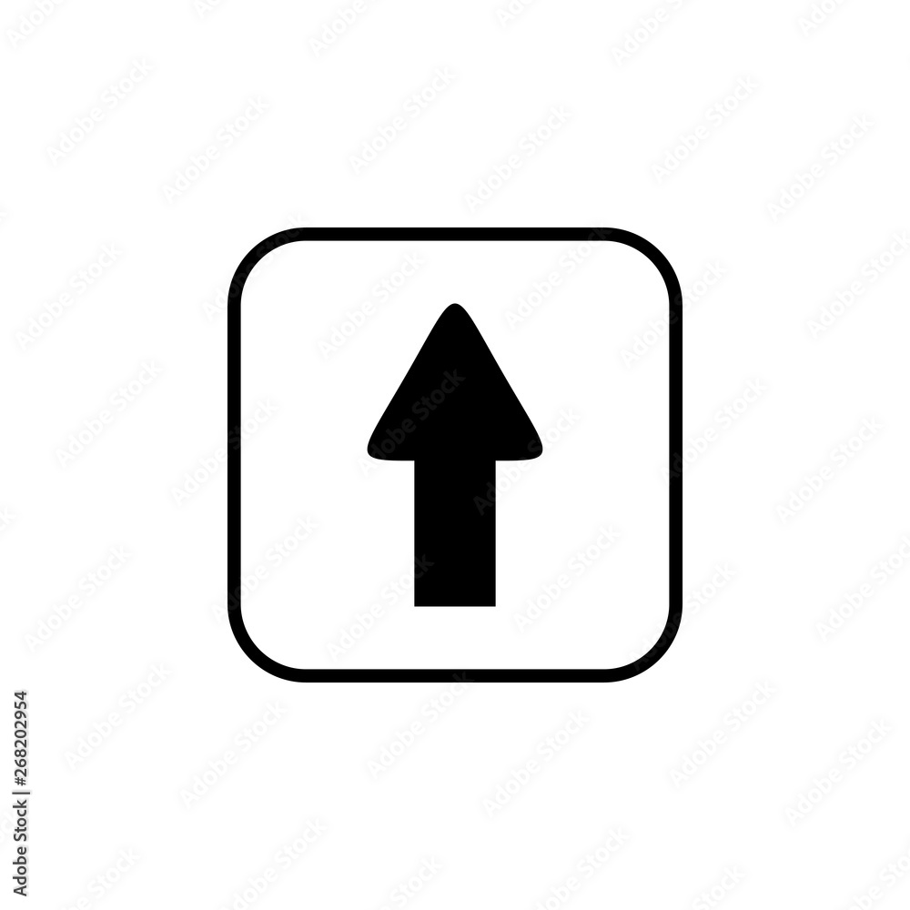 Arrow icon vector. Arrow symbol. navigation icon vector Arrow icon vector. Arrow symbol. navigation icon vector