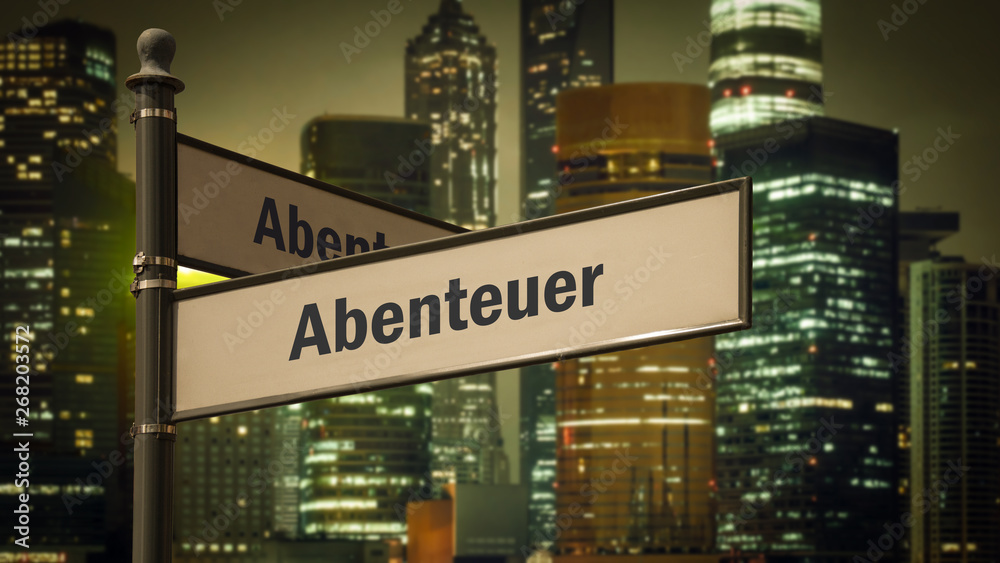 Schild 373 - Abenteuer. Schild 373 - Abenteuer.