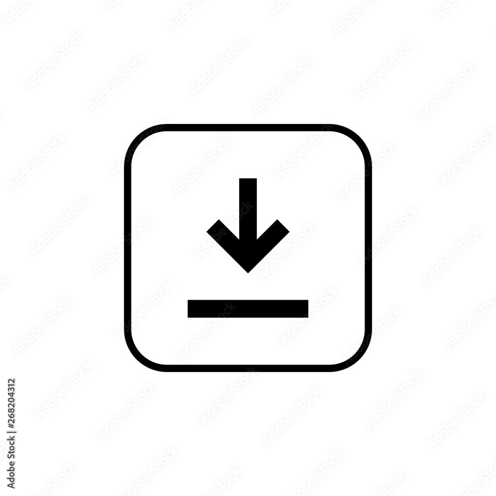 Download icon vector. Downloading vector icon Download icon vector. Downloading vector icon