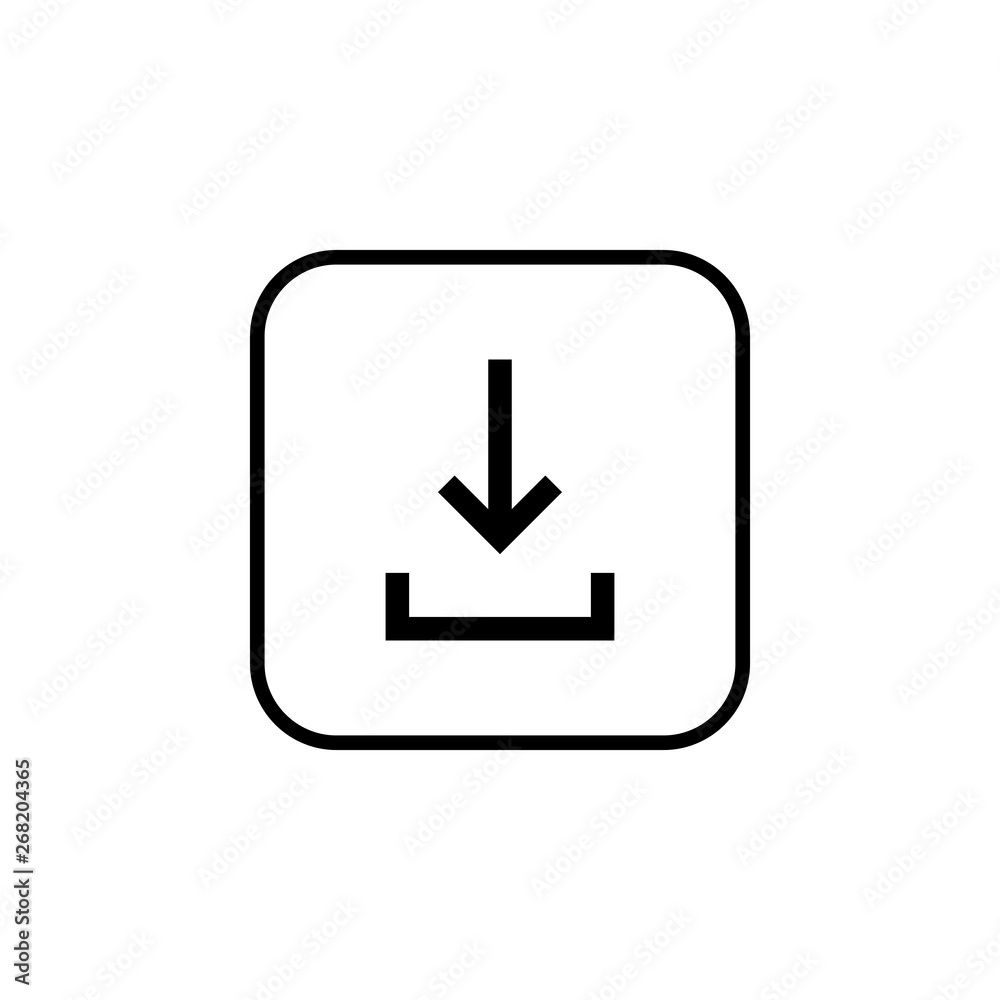 Download icon vector. Downloading vector icon Download icon vector. Downloading vector icon
