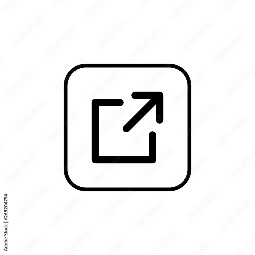 Link icon. Link vector icon. External link symbol vector icon. Hyperlink symbol. Link icon. Link vector icon. External link symbol vector icon. Hyperlink symbol.