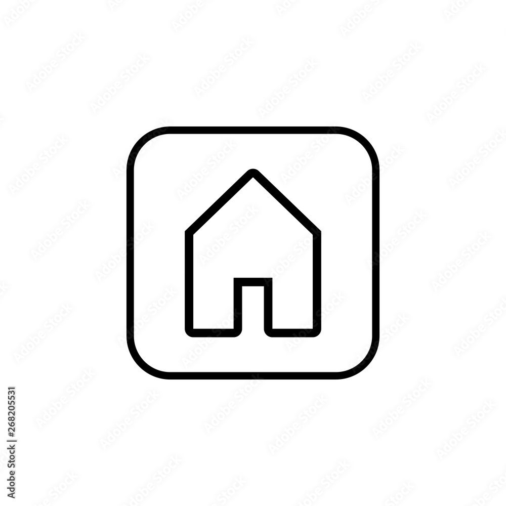 Home icon vector. House vector icon Home icon vector. House vector icon