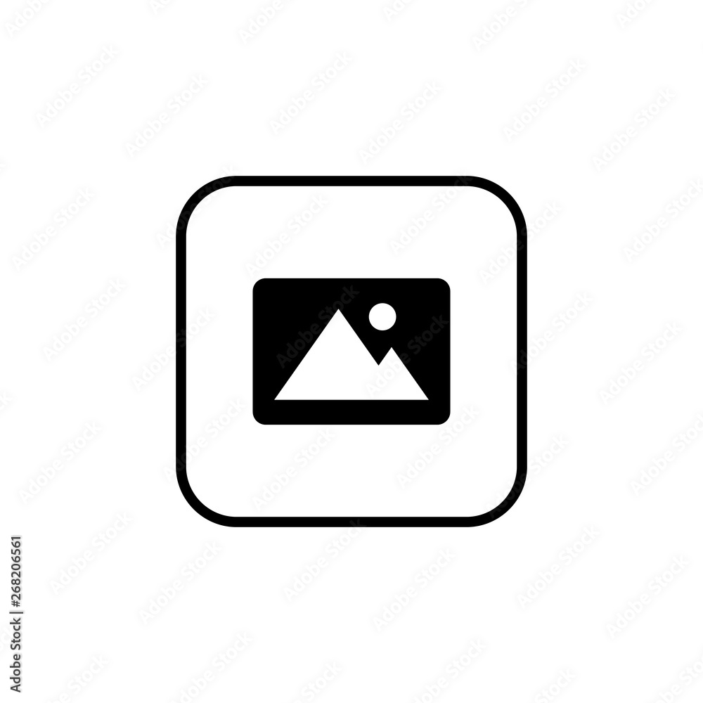 Picture icon vector. photo gallery icon vector Picture icon vector. photo gallery icon vector
