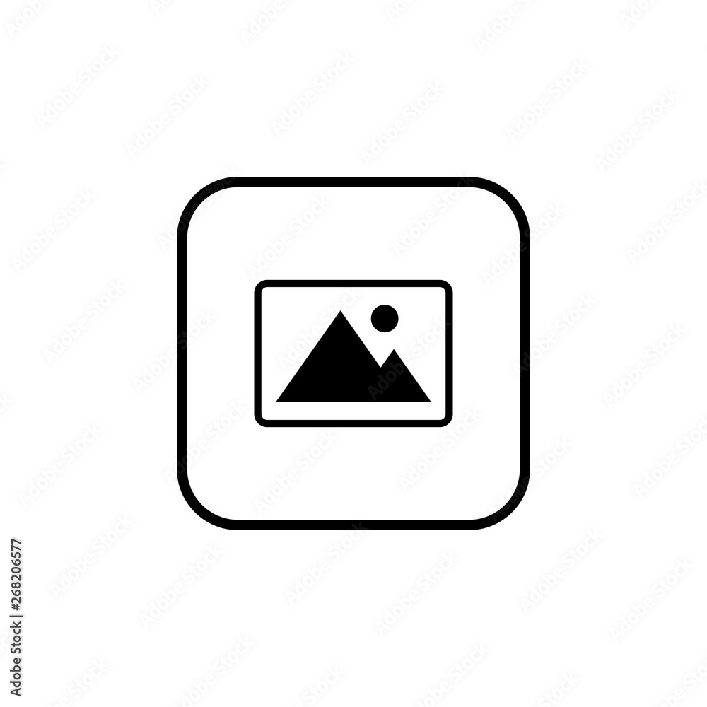 Picture icon vector. photo gallery icon vector Picture icon vector. photo gallery icon vector
