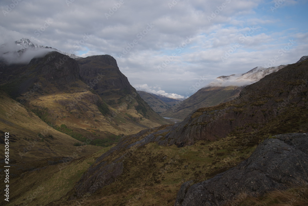 Fototapeta premium Three Sisters in Glen Coe