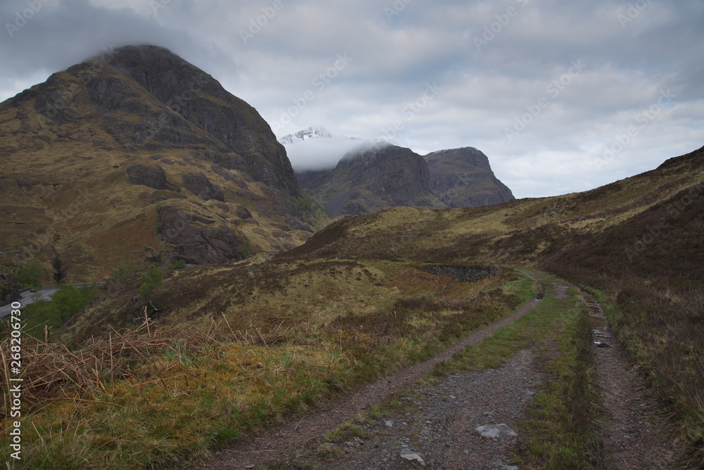 Three Sisters in Glen Coe